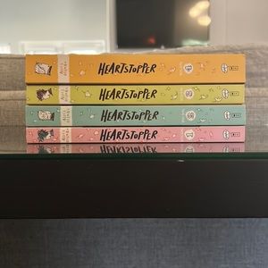 Heartstopper Graphic Novels 1-4 by Alice Oseman